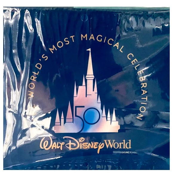 NWT Disney Golf Walt Disney World 50th Anniversary Golf Pin Hole Flag. - Picture 5 of 5
